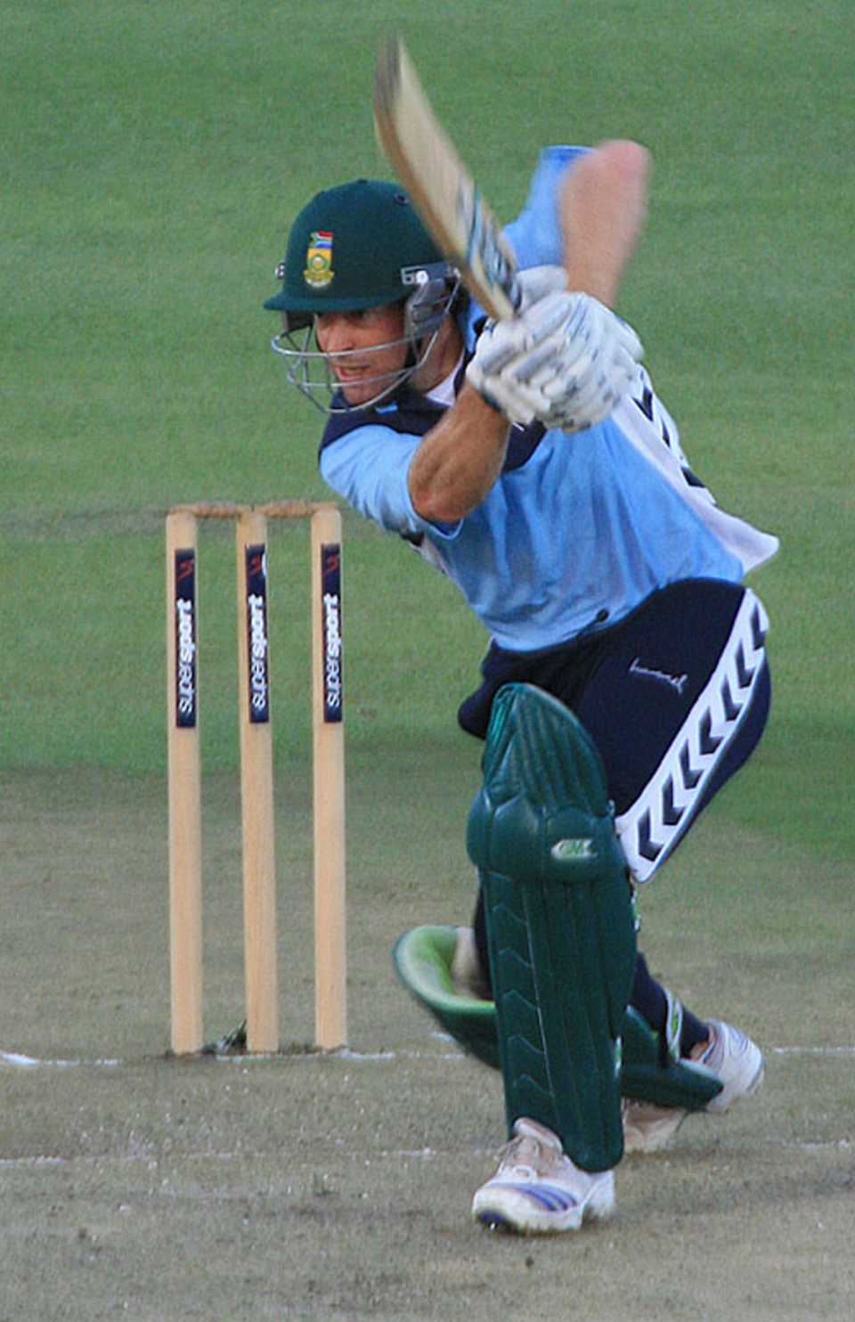 Jonty Rhodes rolls back the years on his way to 25, Makhaya Ntini XI v West Indians, East London, December 14, 2007