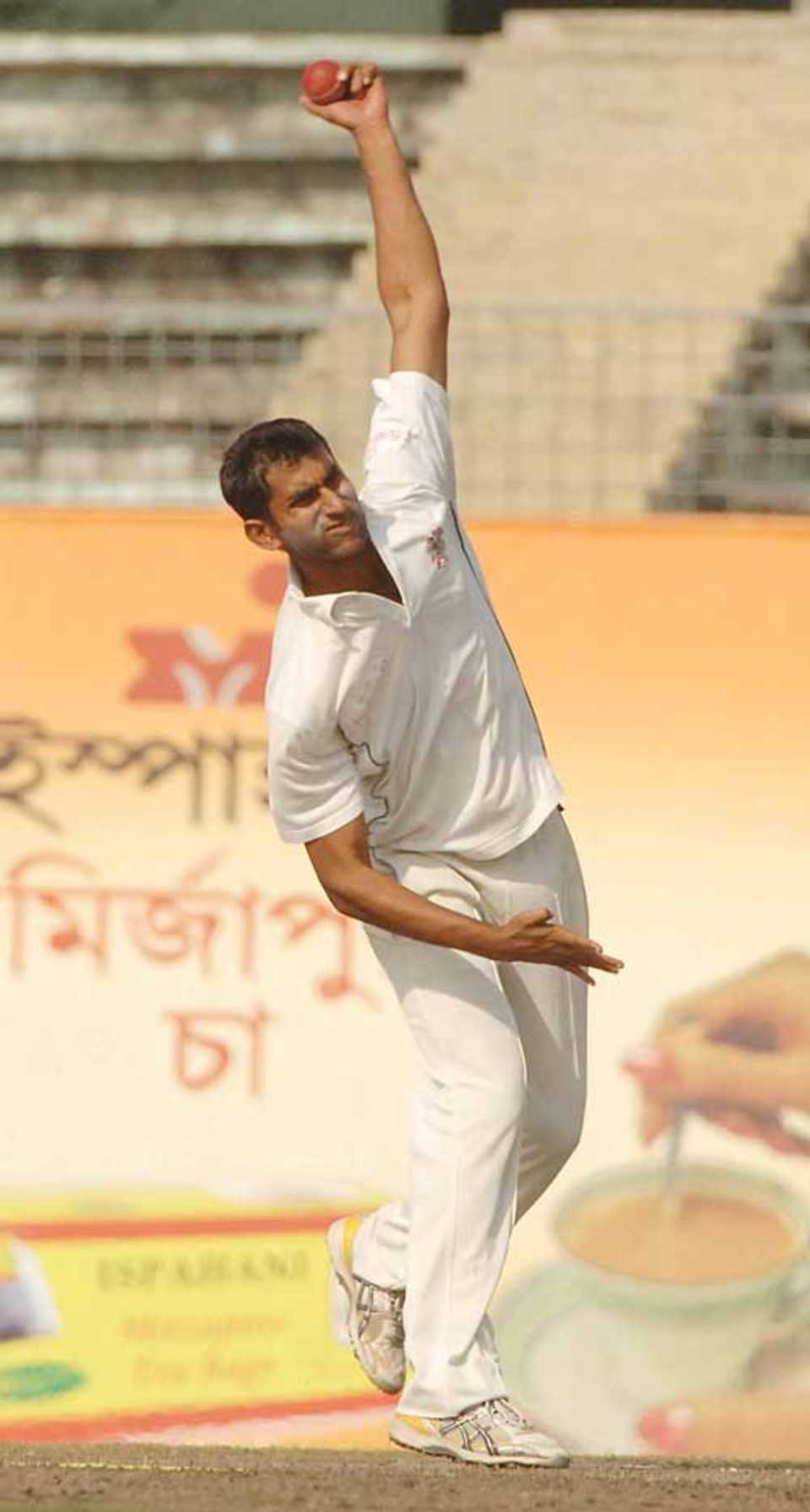 Mosharraf Hossain grabbed six wickets in Rajshahi's second innings