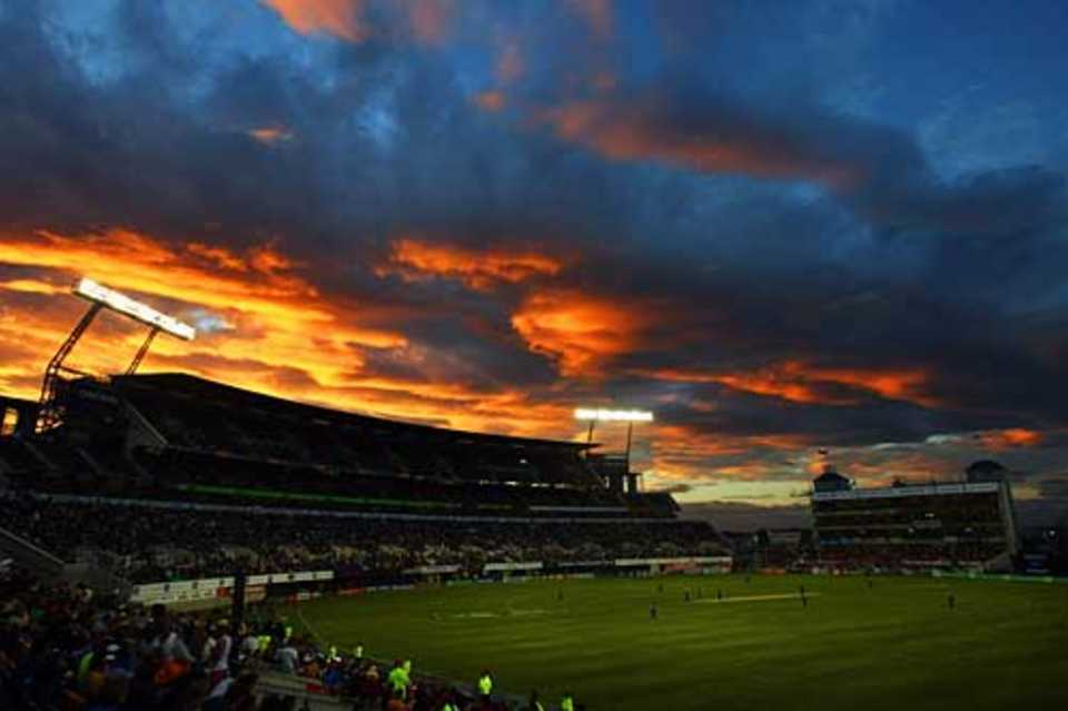 The sun sets on England's chances in the one-day series
