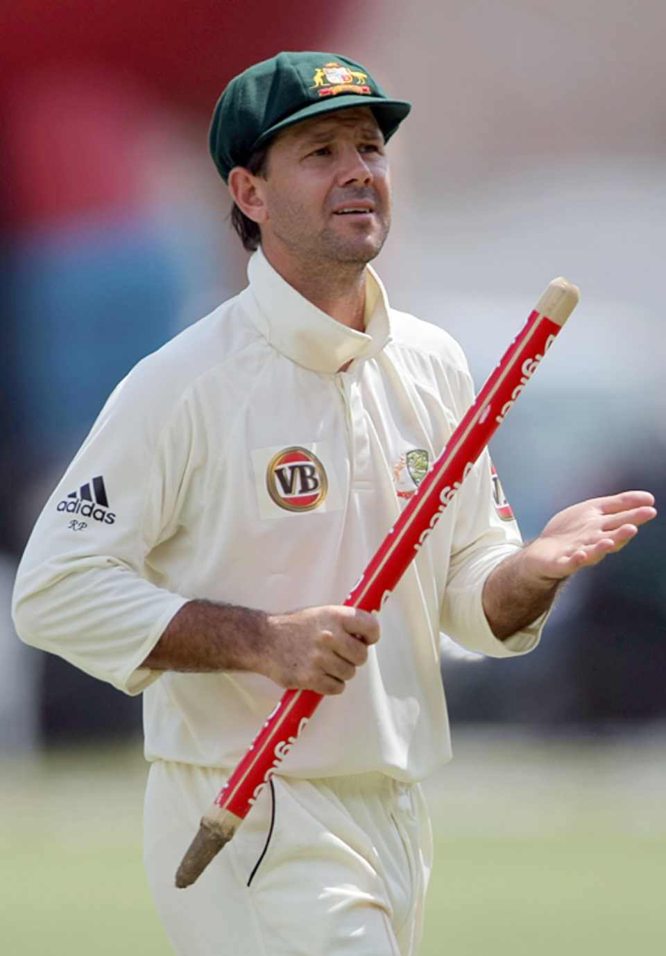 Ricky Ponting heads off after Australia's victory, West Indies v Australia, 1st Test, Jamaica, May 26, 2008