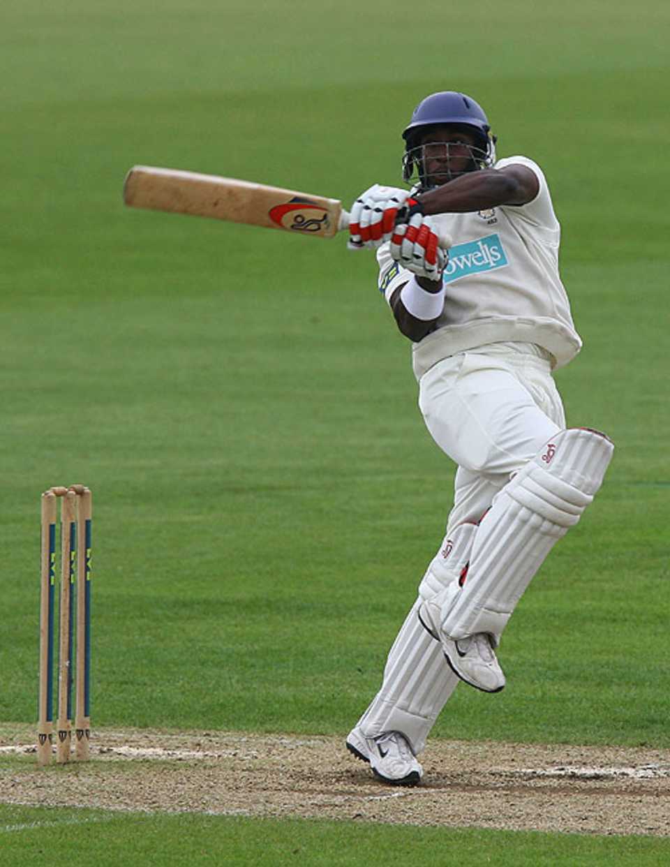 Michael Carberry pulls, Hampshire v Kent, County Championship, The Rose Bowl, June 2, 2008
