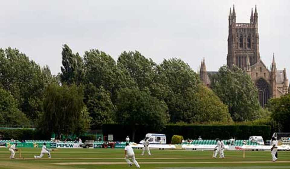 The scene at New Road as Bangladesh A take on the South Africans