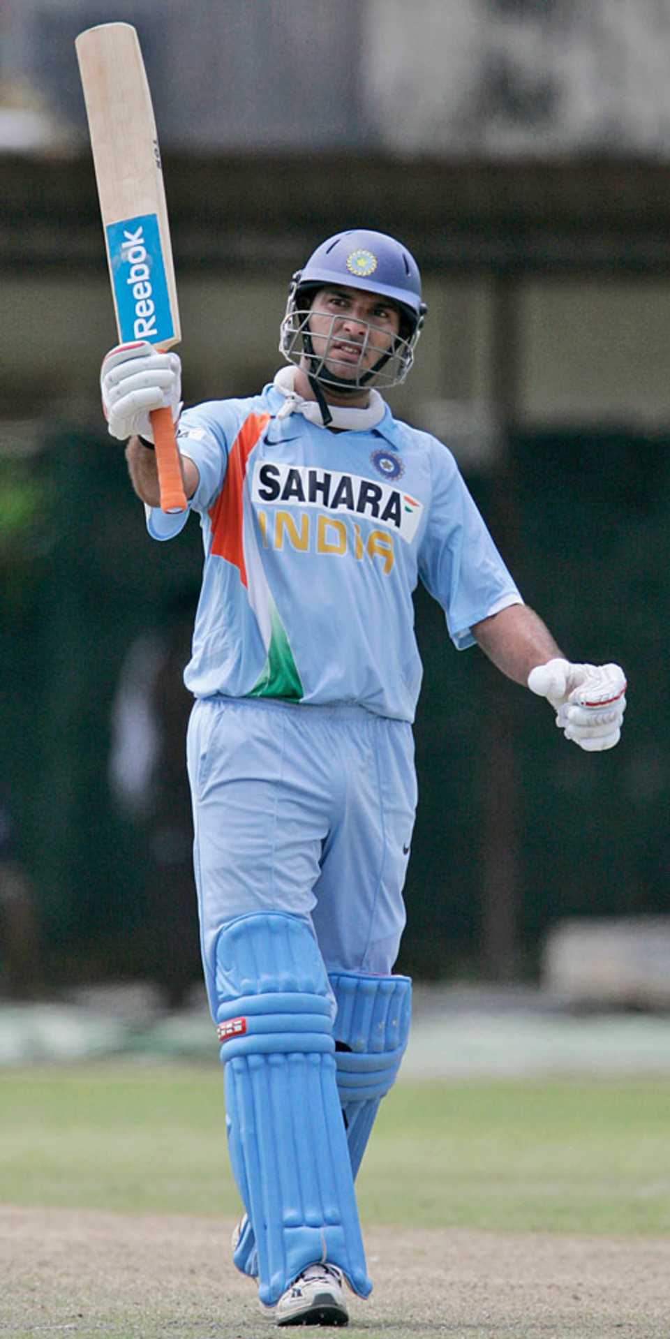 Yuvraj Singh hammered 172 off 121 balls, Sri Lankan XI vs Indians, PSS, Colombo, August 15, 2008