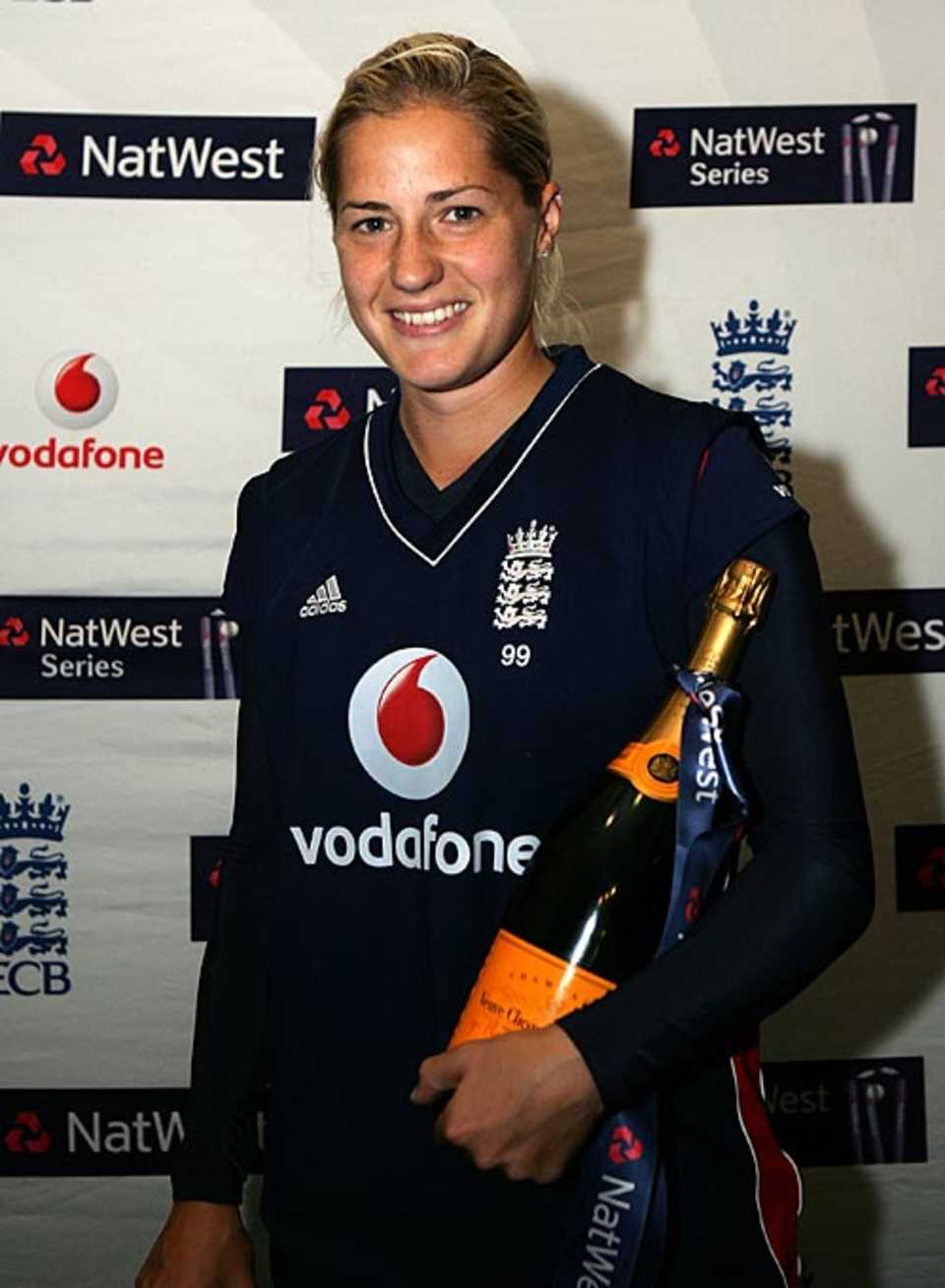 Katherine Brunt finished up as Player of the Series for England against India