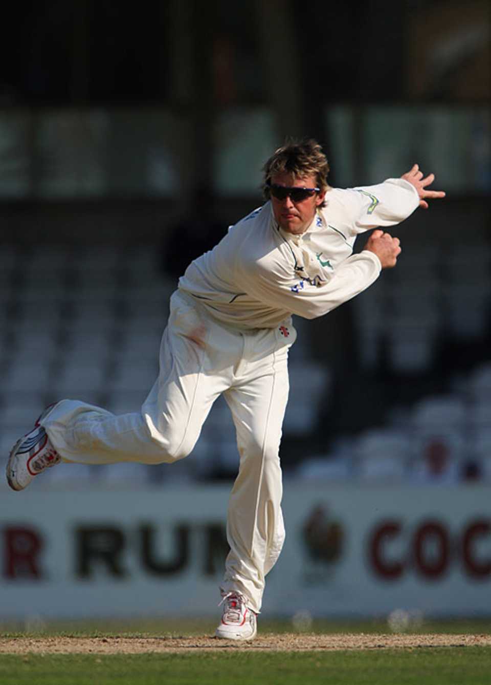Graeme Swann claimed three wickets after scoring 82, Surrey v Nottinghamshire, The Oval, September 19, 2008