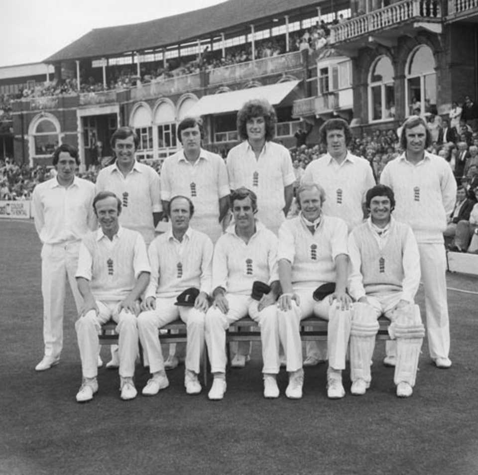 The 1977 Ashes-winning team, August 30, 1977