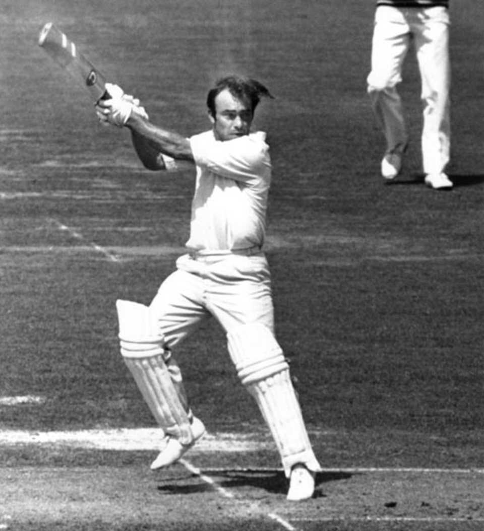 John Edrich plays a cut, England v Pakistan, 2nd Test, Lord's, August 9, 1974
