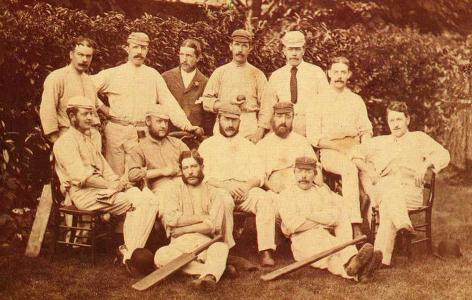 The 1876-77 squad which played the first Test against Australia | KreedOn