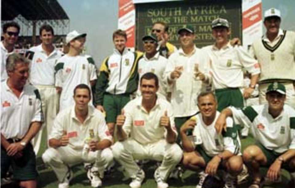 The winning South African team