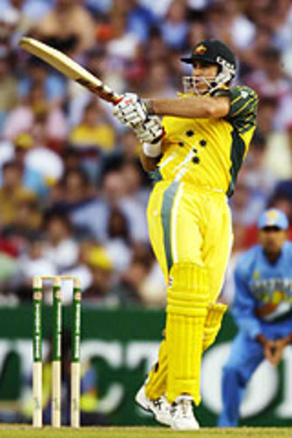 Hayden in punishing mood, Australia v India, VB Series, 1st final, Melbourne, February 6, 2004