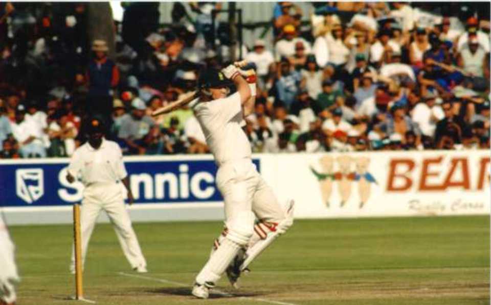 Daryll Cullinan batting, South Africa v Sri Lanka, 1st Test at Newlands, Cape Town, March 18-23 1998.