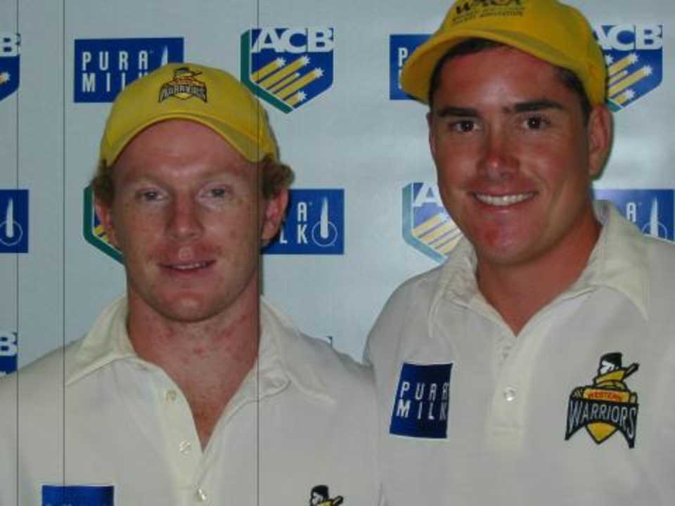 Western Warriors batsmen Chris Rogers 194, and Marcus North 178, shared in a fourth wicket partnership worth 369 runs in 322 minutes from 544 balls against New South Wales at the W.A.C.A. ground Perth.