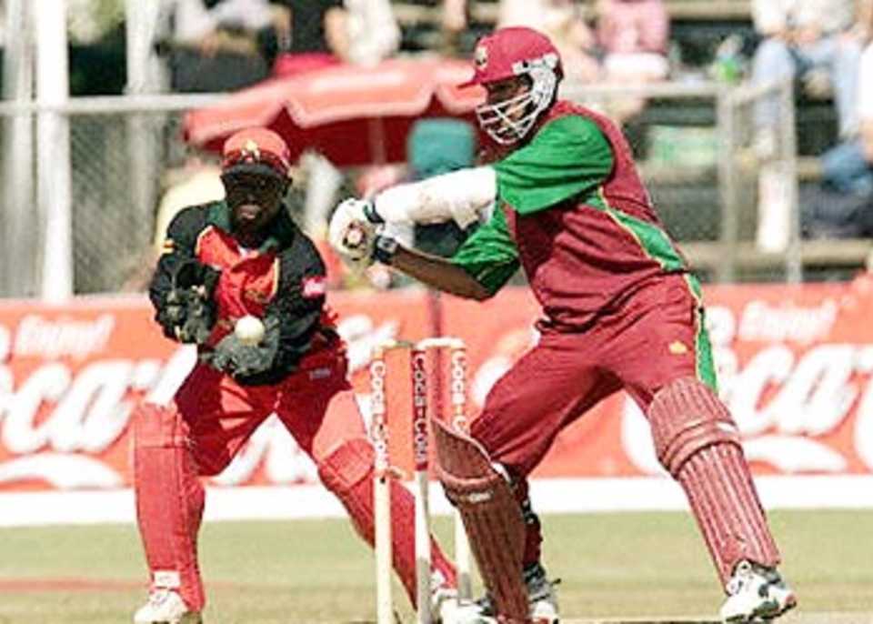 23 June 2001: Coca-Cola Cup (Zimbabwe) 2001, 1st Match, Zimbabwe v West Indies, Harare Sports Club.