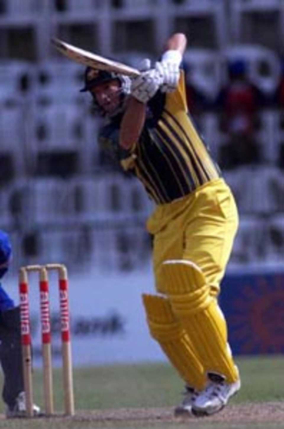 Mark Waugh batting, Australia v Sri Lanka, Aiwa Cup, 1999/00