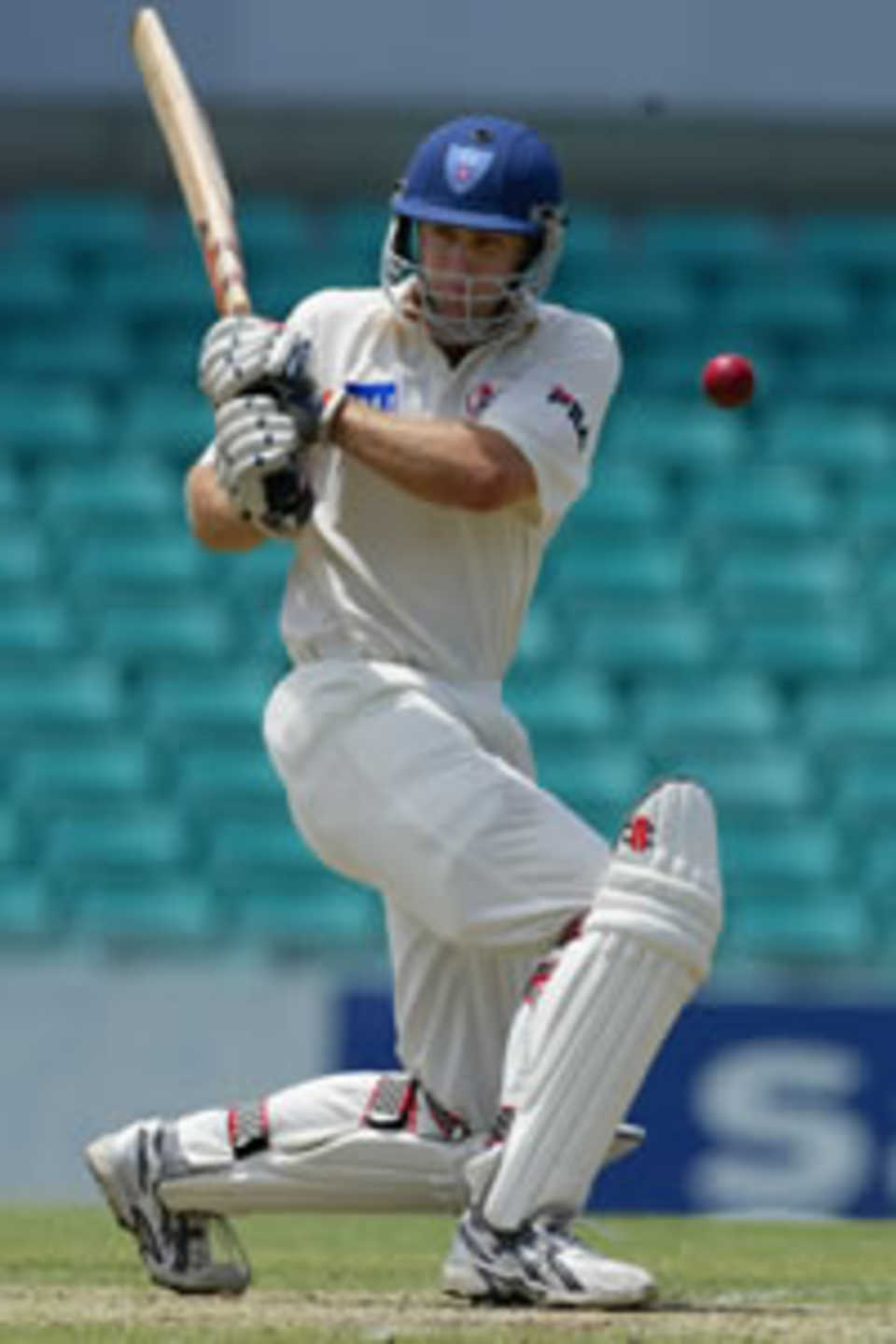 Simon Katich of the Blues in action during the Pura Milk Cup Cricket match between the New South Wales Blues and the Western Australia Warriors on November 6, 2003 at the SCG in Sydney, Australia