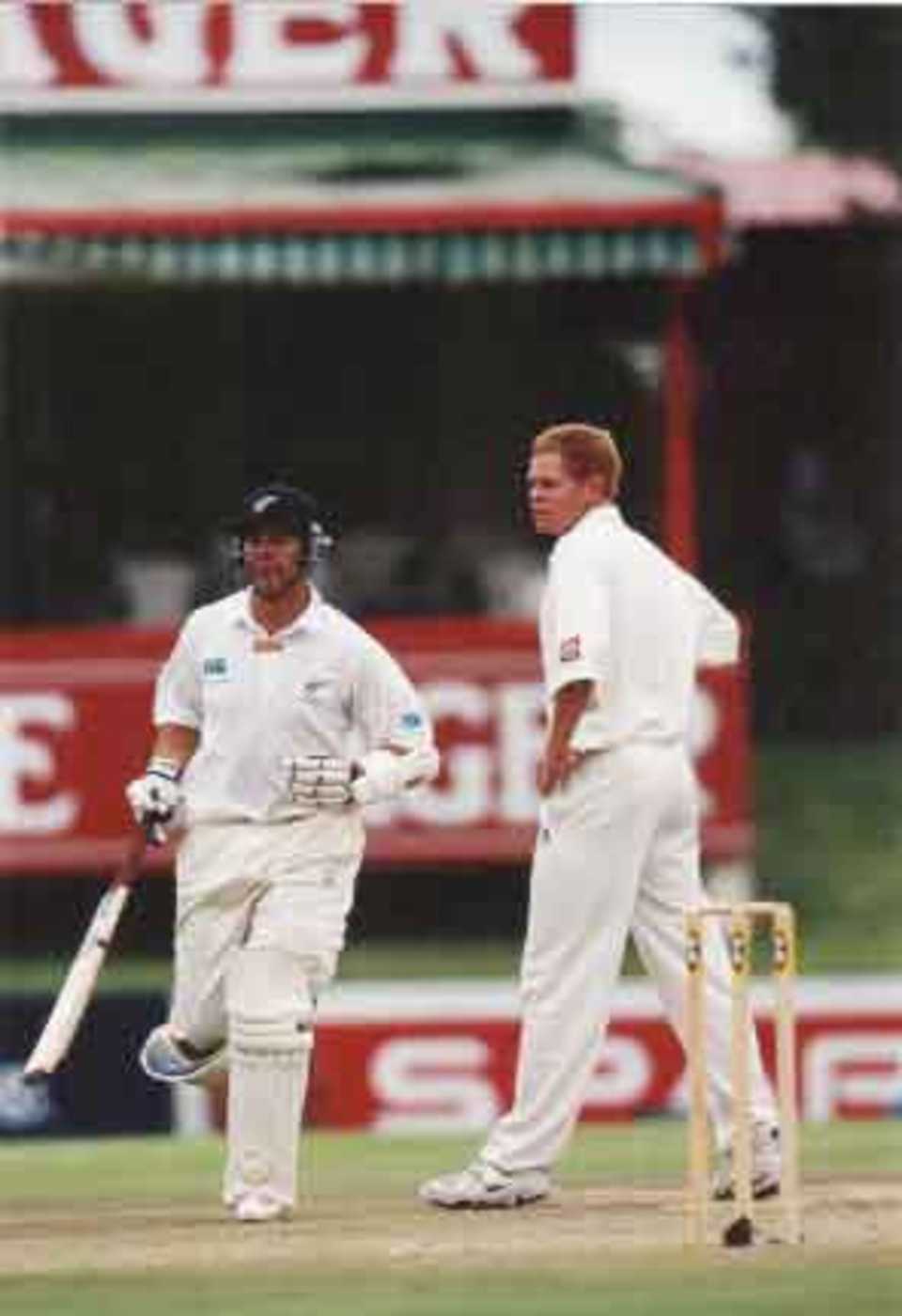 Pollock and McMillan as sparing partners in the Ist Test