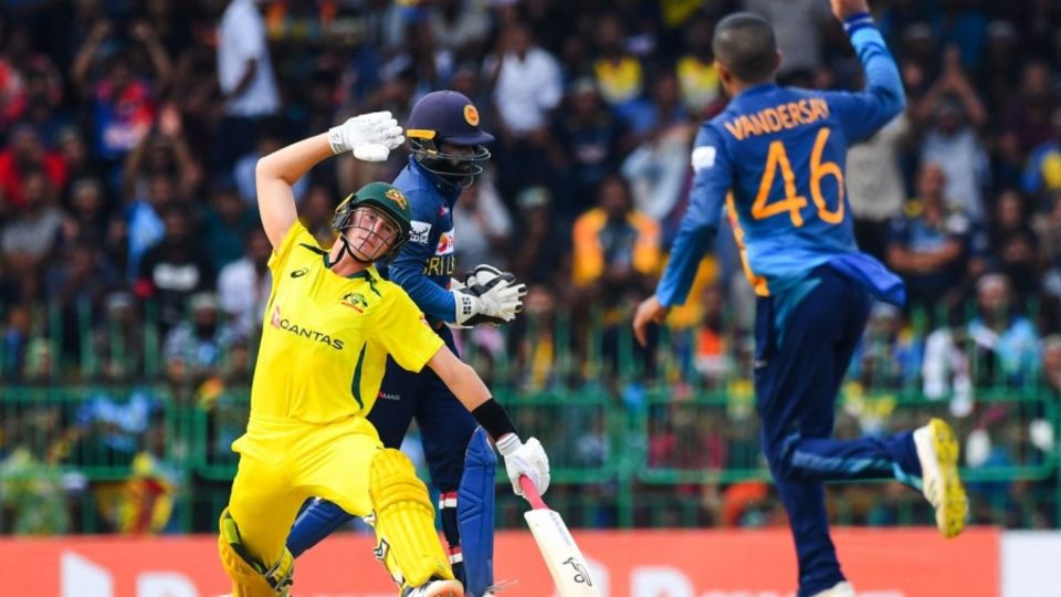 Marnus Labuschagne was stumped off Jeffrey Vandersay, Sri Lanka vs Australia, 3rd ODI, Colombo, June 19, 2022