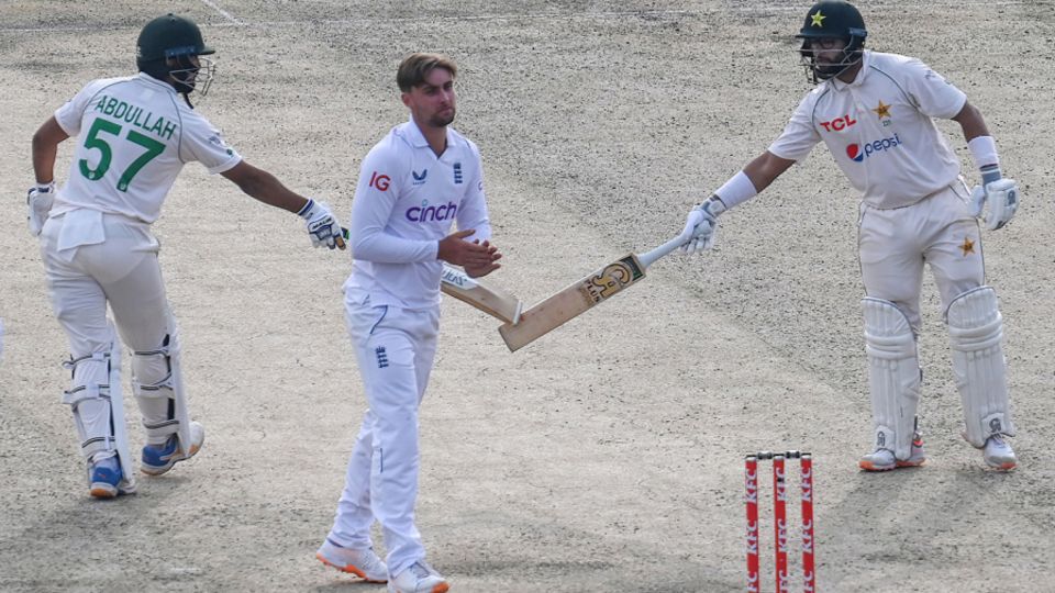 Abdullah Shafique and Imam-ul-Haq put on a solid opening stand, Pakistan vs England, 1st Test, Rawalpindi, 2nd day, December 2, 2022