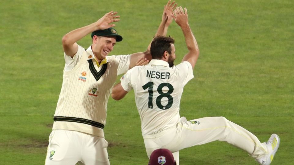 Michael Neser took two key wickets, Australia vs West Indies, 2nd Test, Adelaide, 2nd Day, December 9, 2022