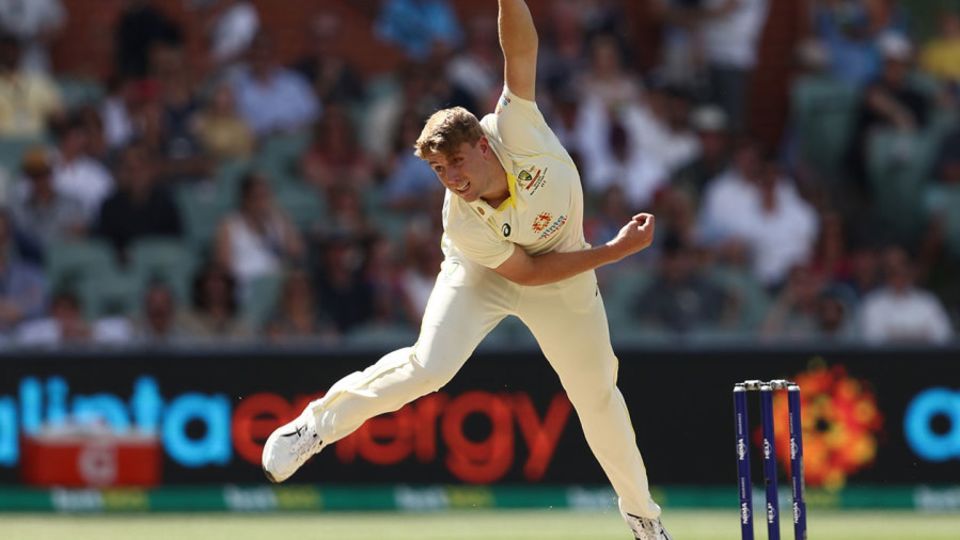 Cameron Green delivers, Australia vs West Indies, 2nd Test, Adelaide, December 10, 2022