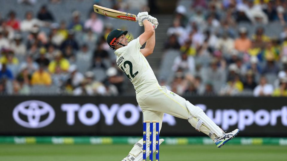 The stroke that took Cameron Green to his half-century, Australia vs South Africa, 2nd Test, Melbourne, 3rd day, December 28, 2022