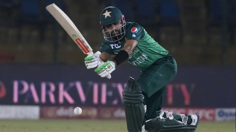 Babar Azam tucks one away, Pakistan vs New Zealand, 2nd ODI, Karachi, January 11, 2023 