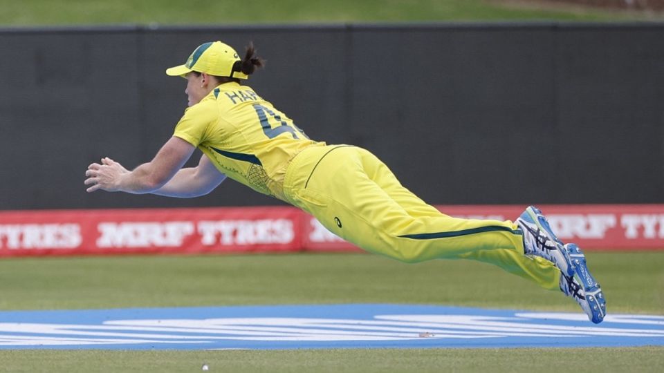 Grace Harris' excellent catch sent back Chamari Athapaththu