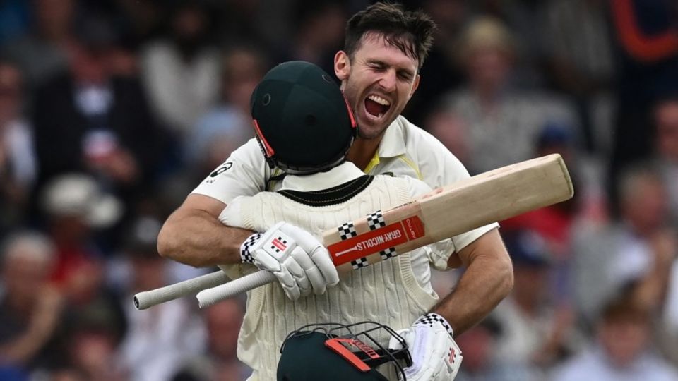 Mitchell Marsh made a remarkable return to the Test side with a century at Headingley