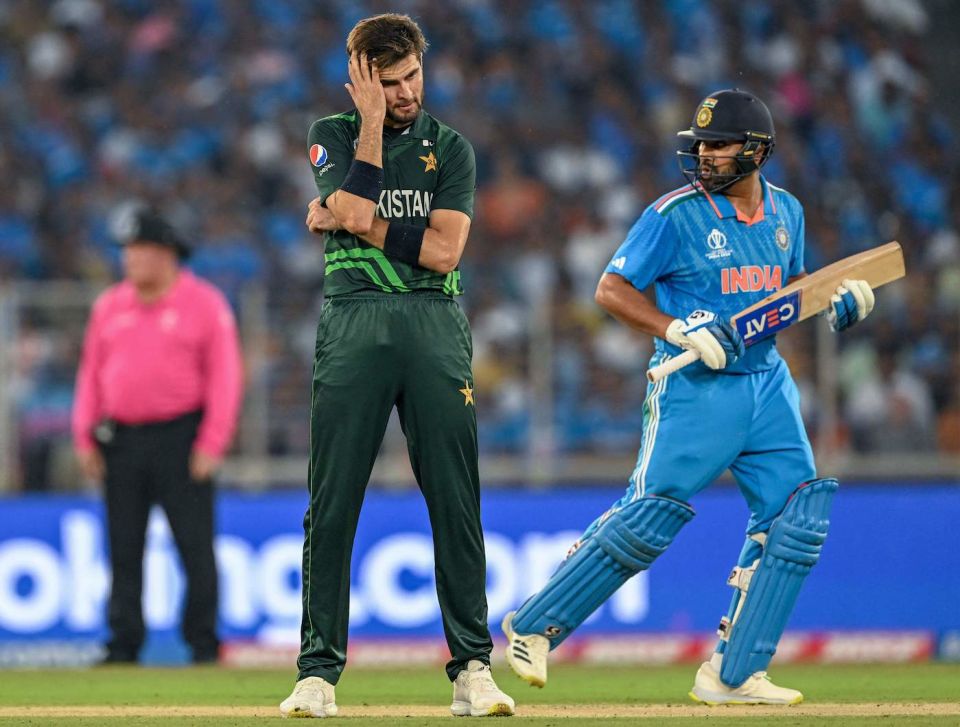 Rohit Sharma did not let Shaheen Afridi settle