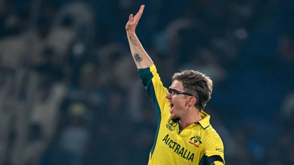 Adam Zampa got himself a third successive four-for