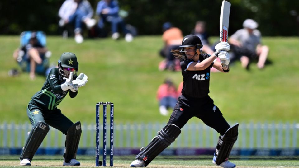 Amelia Kerr top-scored for New Zealand and then picked up two wickets as well