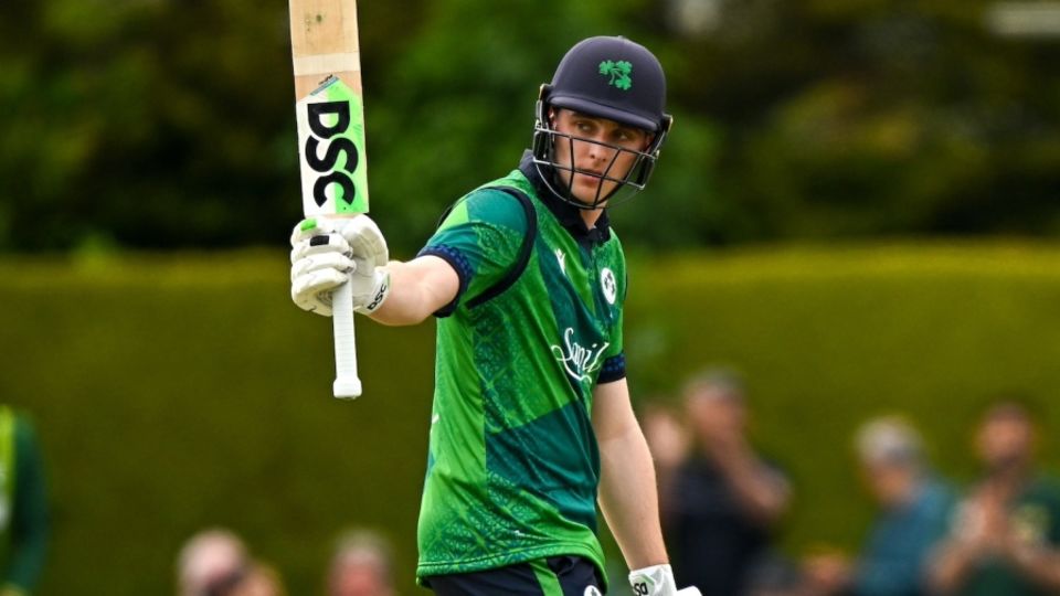 Lorcan Tucker scored a 29-ball half-century, Ireland vs Pakistan, 3rd T20I, Dublin, May 14, 2024