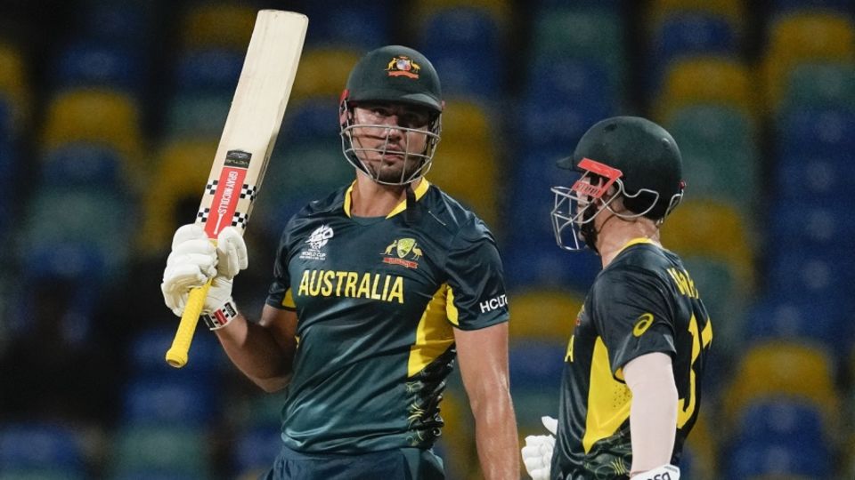 Marcus Stoinis and David Warner scored fifties to boost Australia, Australia vs Oman, T20 World Cup, Bridgetown, June 5, 2024