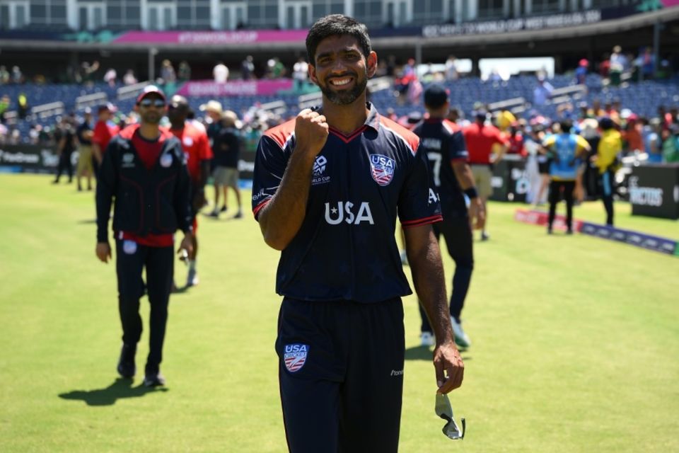 Saurabh Netravalkar bowled the Super Over, as USA beat Pakistan, T20 World Cup 2024, USA vs Pakistan, Dallas, June 6 2024