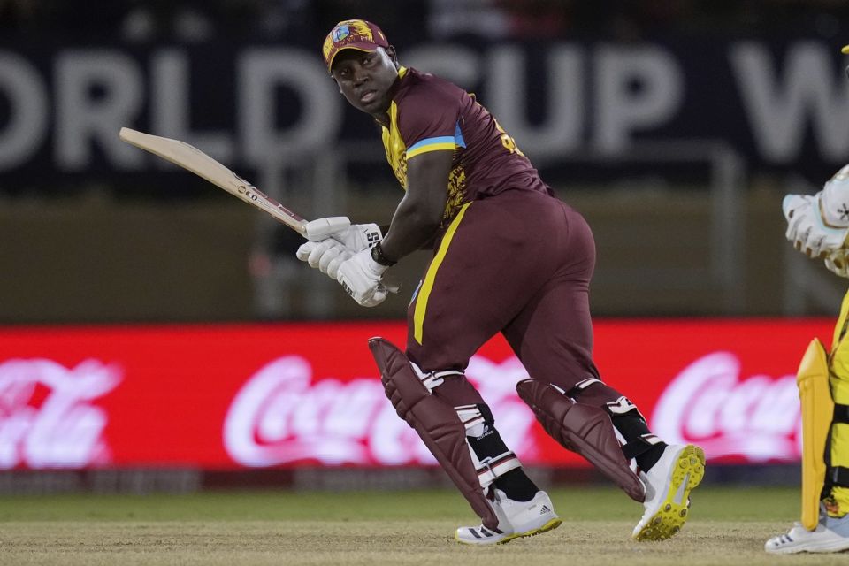 Rovman Powell was off the blocks quickly, West Indies vs Uganda, Men's T20 World Cup 2024, Guyana, June 8, 2024