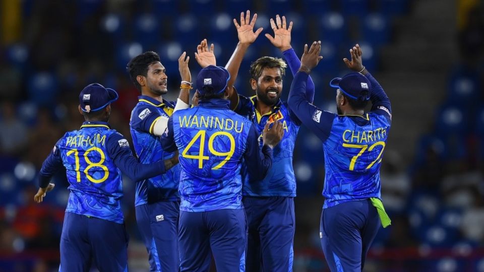 Nuwan Thushara dismissed Max O'Dowd, Netherlands vs Sri Lanka, T20 World Cup 2024, Gros Islet, June 16, 2024
