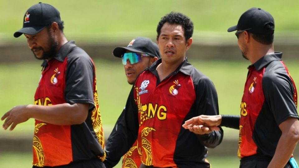 Kabua Morea struck twice in his first three overs, New Zealand vs PNG, Tarouba,T20 World Cup 2024, June 17, 2024