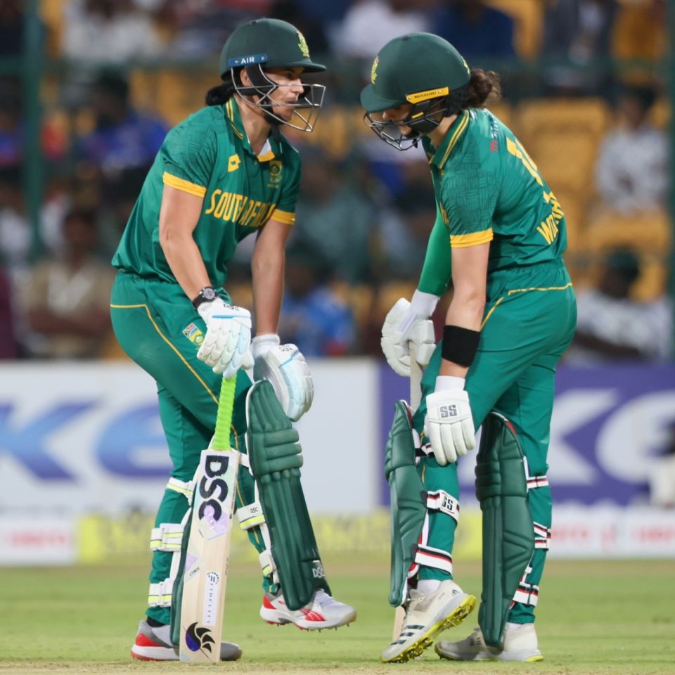 Marizanne Kapp and Laura Wolvaardt both hit half-centuries, India vs South Africa, 2nd women's ODI, Bengaluru, June 19, 2024