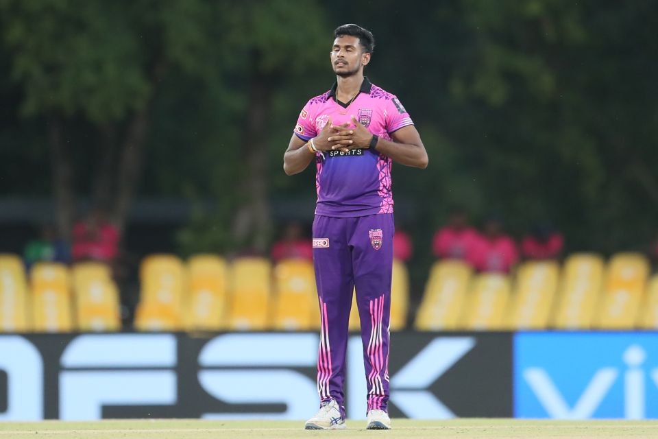 Matheesha Pathirana finished with figures of 4-0-26-4 in Colombo Strikers' nail-biting win, Colombo Strikers vs Kandy Falcons, Lanka Premier League 2024, Dambulla, July 6, 2024