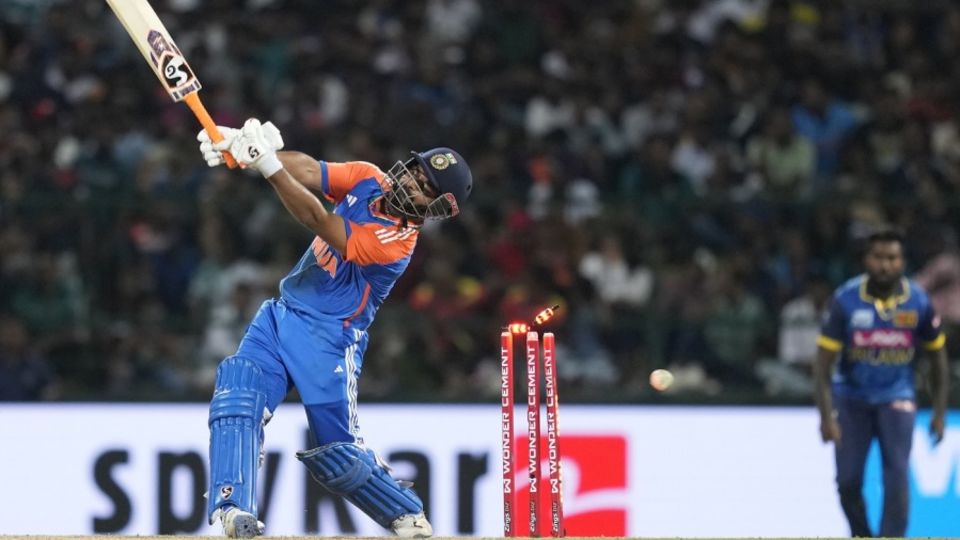 Rishabh Pant is bowled, Sri Lanka vs India, 1st T20I, Pallekele, July 27, 2024