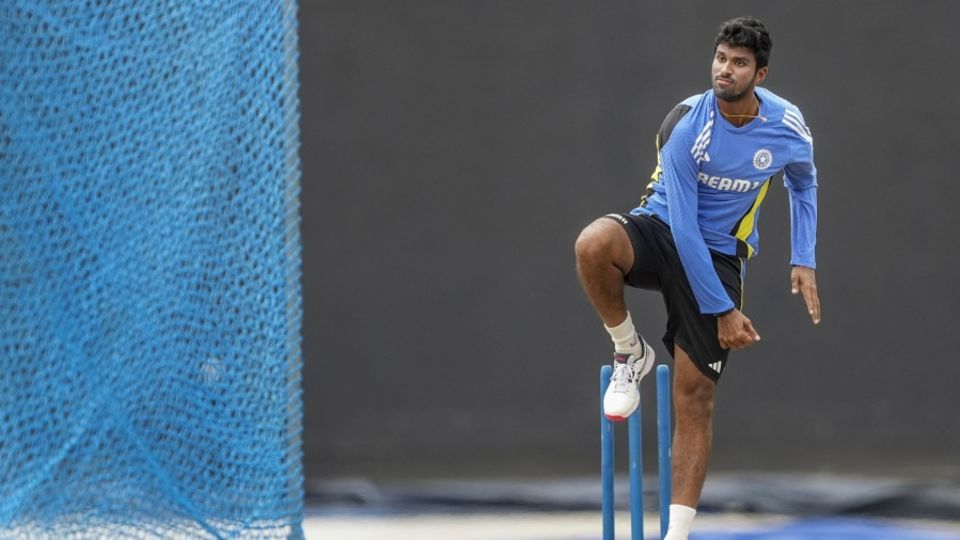 Washington Sundar tunes up for the ODI series against Sri Lanka, Colombo, August 1, 2024