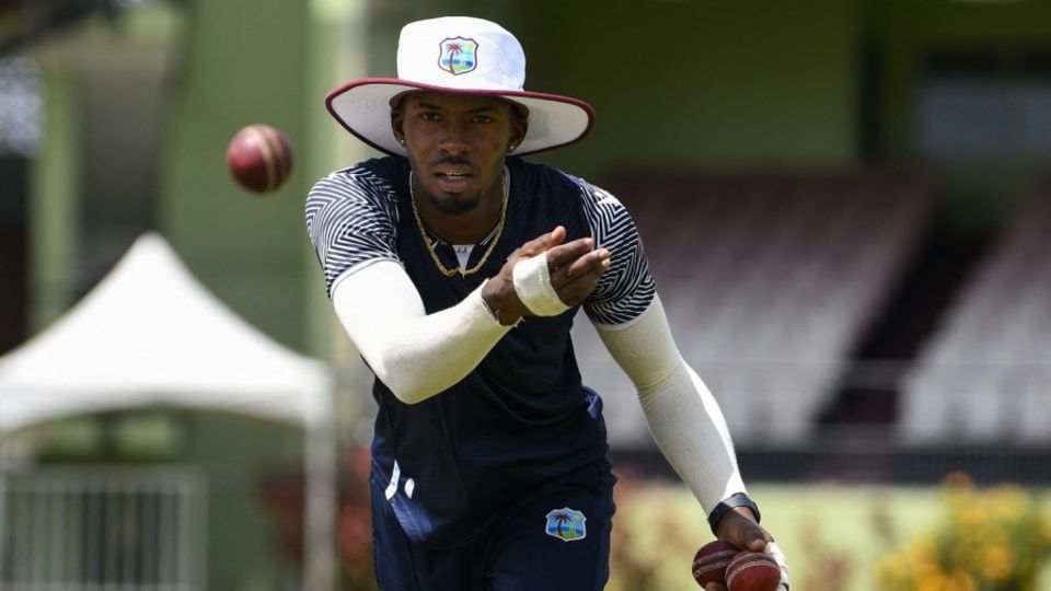 Alick Athanaze tunes up for the second Test against South Africa, Providence, August 14, 2024