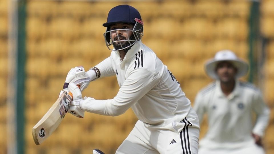 Rishabh Pant's half-century took only 34 balls, India A vs India B, Duleep Trophy 2024-25, Bengaluru, 3rd day, September 7, 2024