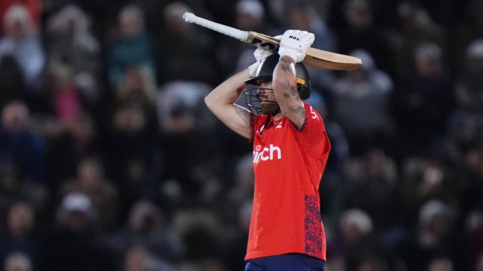 Phil Salt is aghast after holing out in the deep, England vs Australia, 1st T20I, Southampton, September 11, 2024