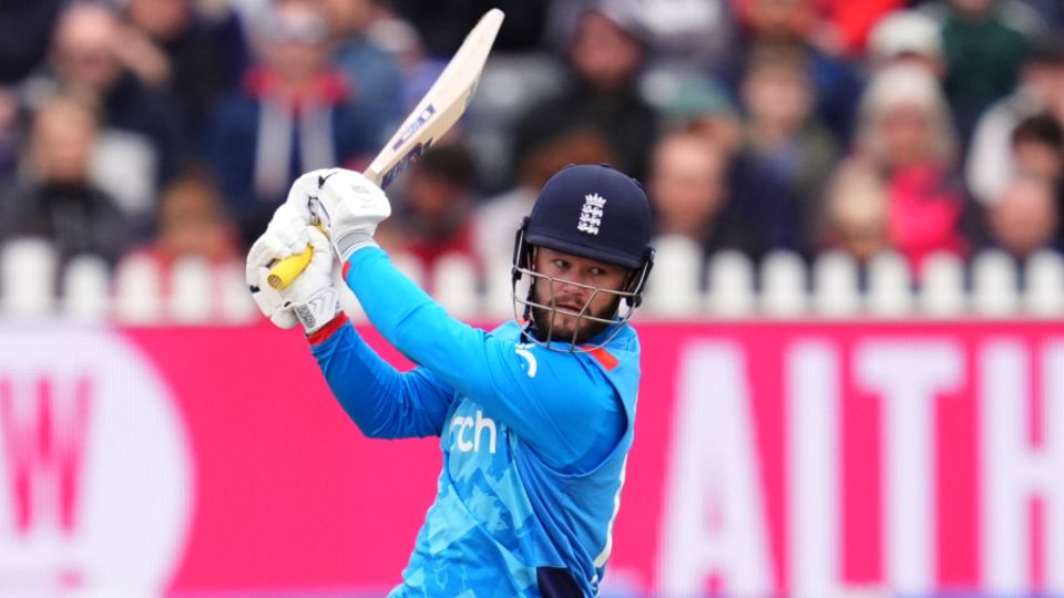 Ben Duckett maintained England's momentum after the powerplay, England vs Australia, 5th ODI, Bristol, September 29, 2024