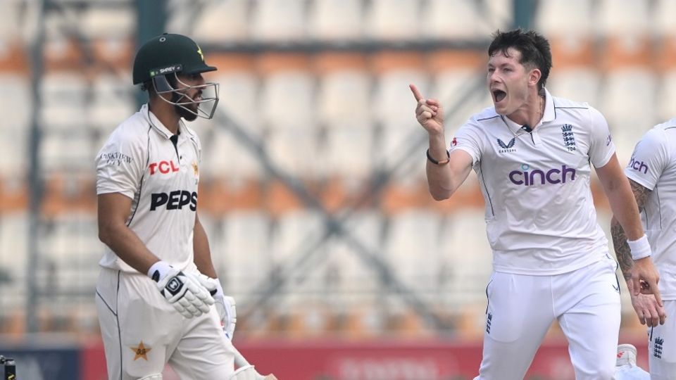 Matthew Potts enjoyed Salman Agha's wicket, Pakistan vs England, 2nd Test, Multan, 2nd day, October 16, 2024