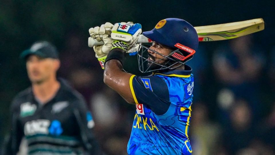 Charith Asalanka top-scored for Sri Lanka in the opening T20I, Sri Lanka vs New Zealand, 1st T20I, Dambulla, November 9, 2024