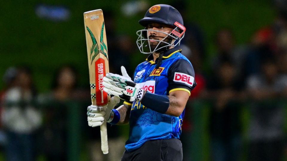 Kusal Mendis reached fifty off 84 balls, Sri Lanka vs New Zealand, 2nd ODI, Pallekele, November 17, 2024