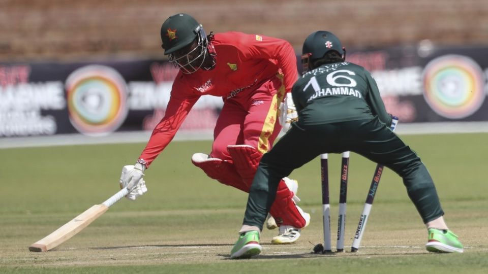 Tadiwanashe Marumani was run out, Zimbabwe vs Pakistan, 2nd ODI, Bulawayo, November 26, 2024