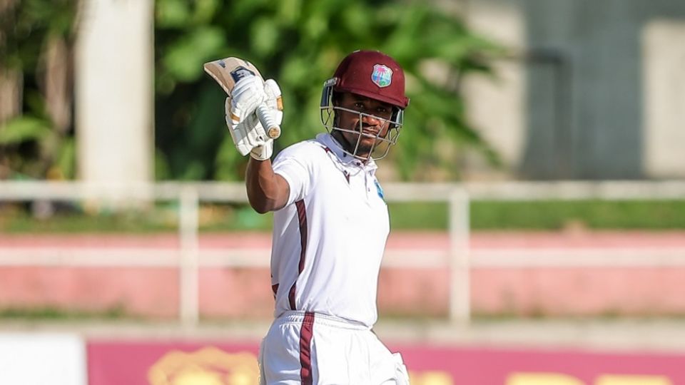 Kavem Hodge was the only West Indies batter to cross fifty in the match, West Indies vs Bangladesh, 2nd Test, 4th day, Kingston, December 2, 2024